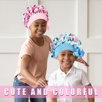Hair Bonnet Supplier - Factory Vendor Kids Long Elastic Band Satin with Ties