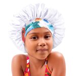 Sleep Hats Supplier - Custom Logo Kids Size Floral Print Single Layer