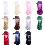 Sports Sun Hats Manufacturer - with Scarf Custom Fashion Women Beach Blocks