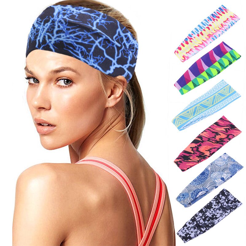 Yoga Hairband Factory - Colorful Pattern Printing Unisex Sport Outside