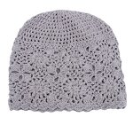 Crochet Slouchy Beanie Manufacturer - Women Cotton Handmade Knit Cutout Summer