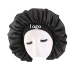 Sleeping Cap Manufacturer - 42 cm Large Size Satin Bonnets with Small Band
