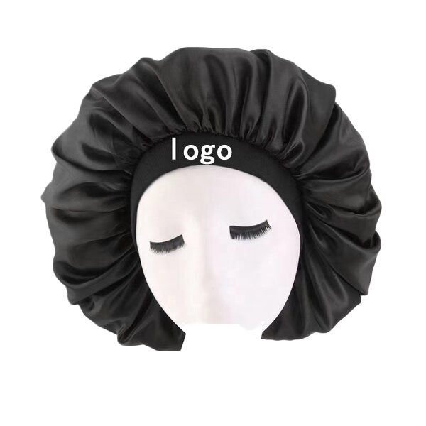 Sleeping Cap Manufacturer - 42 cm Large Size Satin Bonnets with Small Band