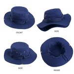 Bucket Hats Supplier - New Arrival Solid Color with Strings Sun Protection