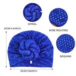 Headwrap Hat Manufacturer - News Luxury Big Knot African Turban Pre-Tied