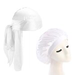 Durag Supplier - Wholesale Cheap Couples Bonnet and Dorag Set Solid
