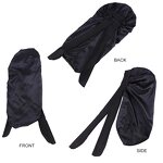 Satin Bonnets Manufacturer - High Quality Custom Logo Long Size Adjustable Tie