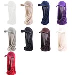 Muslim Scarf Hat Supplier - Muslim Jersey Hijab Women Beach Blocks UV Rays