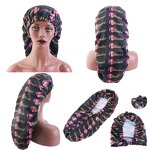 Satin Bonnets Supplier - Free Design Women Reversible Braiding for Night