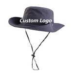 Fishermen Hats Factory - High Quality Custom Logo Wide Brim Polyester Bucket