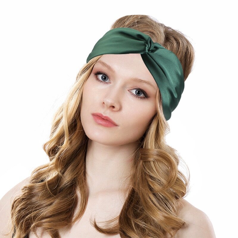Satin Headbands Supplier - Private Color Twist Turban Headwrap Make up