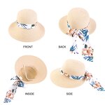 Visor Cap Supplier - Women Big Brim Sun Hat UV Protection Outdoor Summer