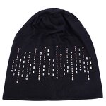 Beanie Hats Supplier - Rhinestone Slouchy Hip-Hop Caps Light Weight Soft