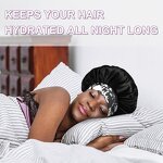 Bonnet Manufacturer - Customized Style Wholesale Two Pieces/Set Satin