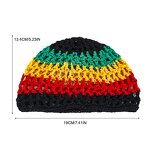 Hair Net Manufacturer - Jamaican Reggae Rasta Crochet Mesh Cap Knit Snood