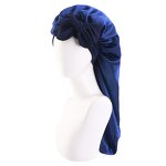 Sleeping Cap Manufacturer - Custom Logo Luxury Adult Long Hair Satin with Tie