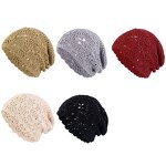 Crochet Slouchy Beanie Manufacturer - Women Cotton Handmade Knit Cutout Summer