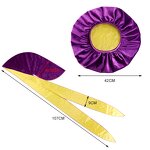 Durags Factory - Customized Style Custom Logo Double Layer Velvet Stretch