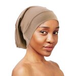 Turban Cap Supplier - Muslim Soft Cotton Stretch Women Islamic Baggy Hat