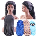 Satin Bonnets Supplier - Free Design Women Reversible Braiding for Night