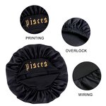 Sleep Cap Manufacturer - New Regular Size 30CM Wide Band 12 Zodiac Signs