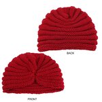 Winter Knit Turban Supplier - Beanie Head Wrap Knitted Women Warm Cap Hats