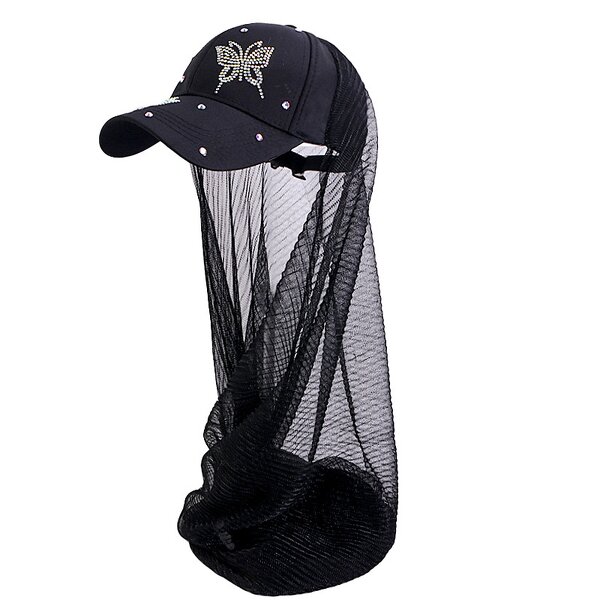 Visor Muslim Turban Supplier - New Design Rhinestone with Mesh Scarf Sports