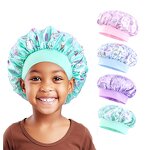 Hair Bonnets Factory - New Arrival Cartoon Pattern Kids Wide Band Sleep