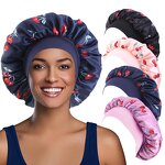 Satin Bonnet Manufacturer - Single Layer with Wide Elastic Band Night Sleep