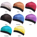 Wig Cap Supplier - Customized Box Packing Silky Durags Custom Logo Spandex