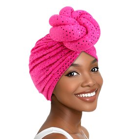 Headwrap Hat Manufacturer - News Luxury Big Knot African Turban Pre-Tied