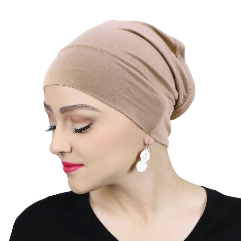 Hijab Cap Factory - Wide Band Soft Muslim Stretch Turban Custom Islamic
