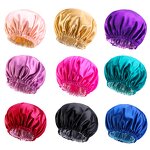 Satin Bonnets Manufacturer - Custom Logo Reversible Double Layer Night Sleep