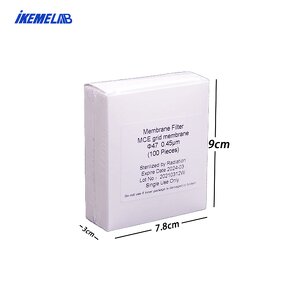 Membrane Filters Factory - OEM/ODM IKEME MCE Gridded Single Packed Sterile White Black Grid