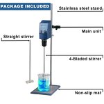 Lab Overhead Stirrer Manufacturer - OEM/ODM IKEME 20-70L Mixing Homogenizer Cosmetic Agitator