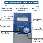 Lab Overhead Stirrer Manufacturer - OEM/ODM IKEME 20-40 Liter Homogenizer Machine Electric Agitator