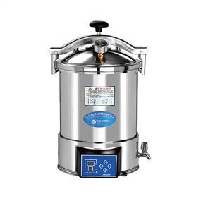 Medical Lab Autoclave Factory - OEM/ODM IKEME Laboratory Hospital 18-24 Liter High Temperature Portable