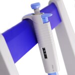 Pipette Stand Factory - OEM/ODM IKEME High Quality Automatic Plastic Linear L Shape Rack