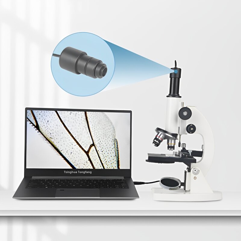 Laboratory Microscope Factory - OEM/ODM IKEME 1600X Education Hd Display Monocular Digital Student