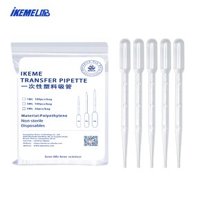Pasteur Pipette Factory - OEM/ODM 1-5ml Transparent Graduated Plastic Transfer 3ml Disposable