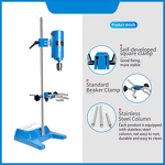 Lab Overhead Mixers Factory - OEM/ODM IKEME Agitator Food Cosmetic Machine Mixer Powerful Electric