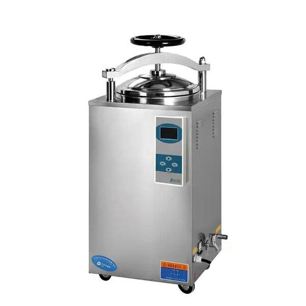 Hand Wheel Autoclave Manufacturer - OEM/ODM IKEME Automatic Vertical Pressure Steam Sterilizer Mushroom