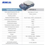 Hotplate Stirrer Manufacturer - OEM/ODM Digital Display Magnetic Stirrer With Hot Plate Laboratory