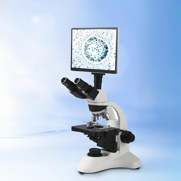 Binocular Microscope Factory - OEM/ODM IKEME 1000-1600x Biological Electron Microbiology with LCD