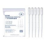 Pasteur Pipette Factory - OEM/ODM 1-5ml Transparent Graduated Plastic Transfer 3ml Disposable