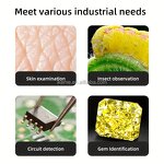 USB Digital Microscope Manufacturer - OEM/ODM IKEME Cheap 3 in 1 Type-c Portable Electronic LED