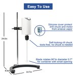 Laboratory Electric Stirrer Manufacturer - OEM/ODM IKEME Overhead Stirrer Mixer 10L 200-2500rpm