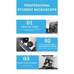 Portable Microscope Factory - OEM/ODM IKEME Lab Student Monocular Biological for School Laboratory