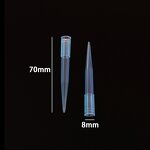 Pipette Tip Manufacturer - OEM/ODM IKEME Laboratory Plastic 10-200ul 5-10ml Disposable Yellow