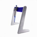 Pipette Stand Factory - OEM/ODM IKEME High Quality Automatic Plastic Linear L Shape Rack